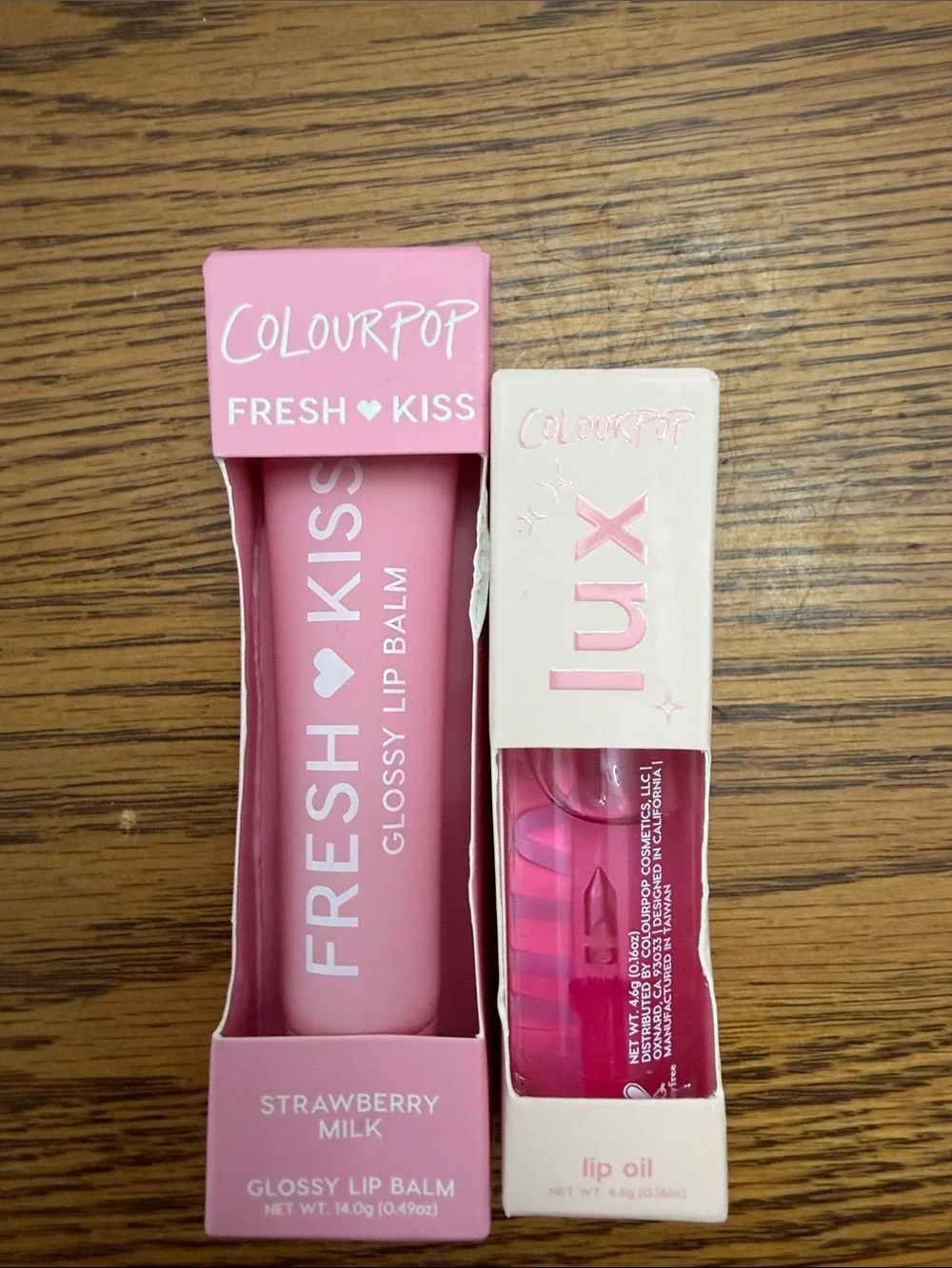 ColourPop Fresh Kiss Glossy Lip Balm — Strawberry Milk Pink
